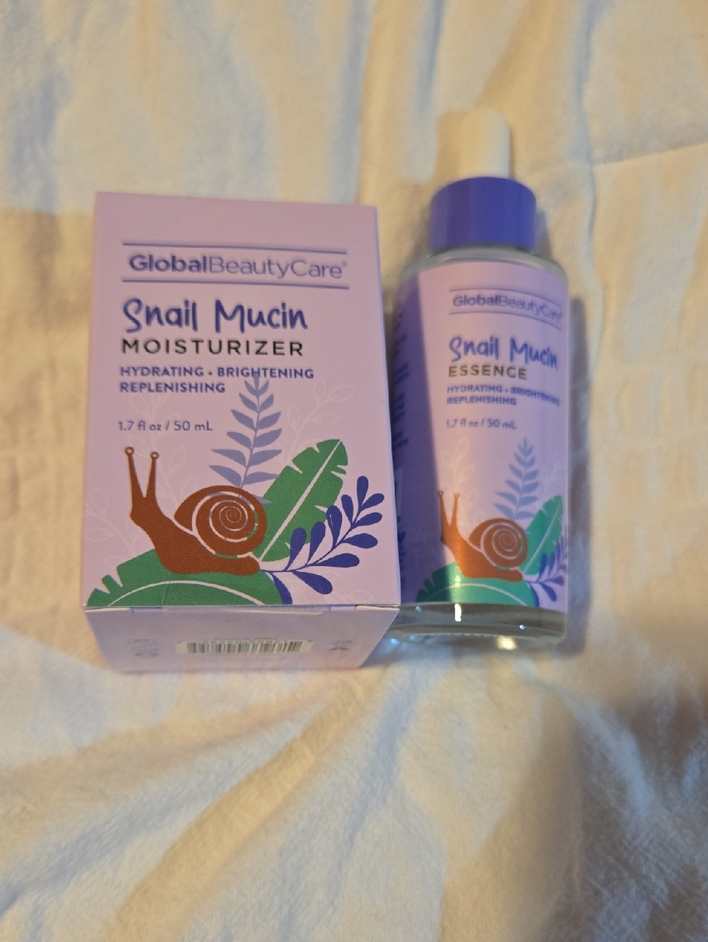 Snail Mucin Moisturizer & Essence - Lavender